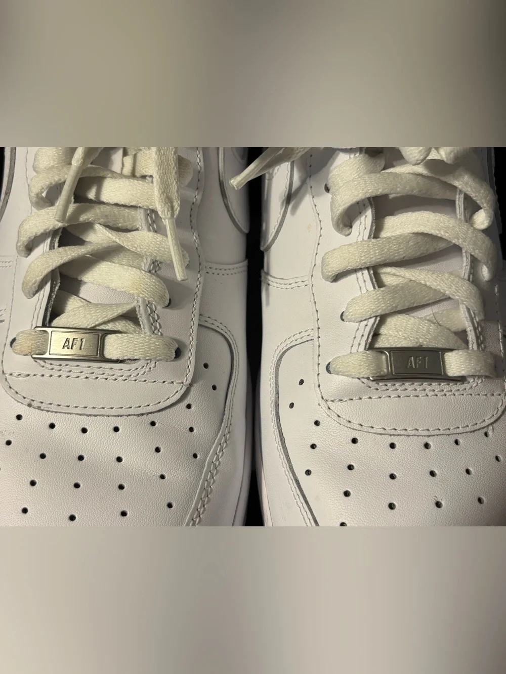 Nike Air Force 1 Mens Size 14 '07 Low Triple White Sneakers CW2288-111
